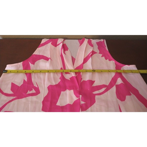 Vince Camuto Sleeveless Top Women XS Pink Career Casual B42 - Picture 4 of 6